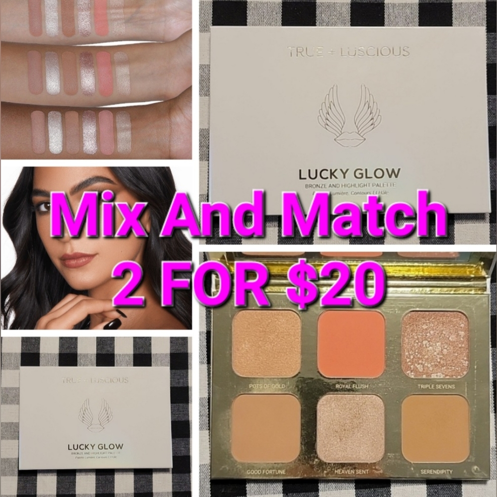 2 FOR $20. True + Luscious "Lucky Glow" Face Palette